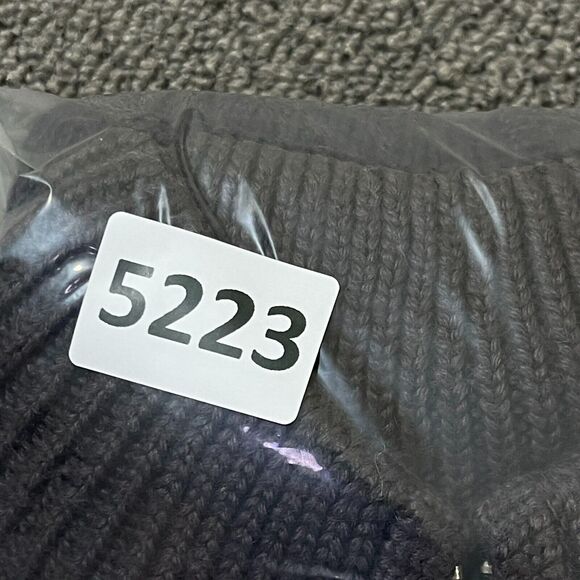 Cold As Ice Winter Sweater Womens S Gray Acrylic Wool Knit Full Zip Holiday - Picture 11 of 11